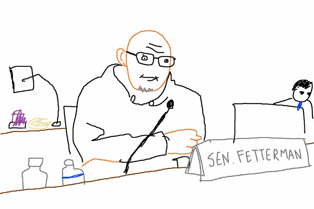 fetterman says he has no plans to leave the democratic party